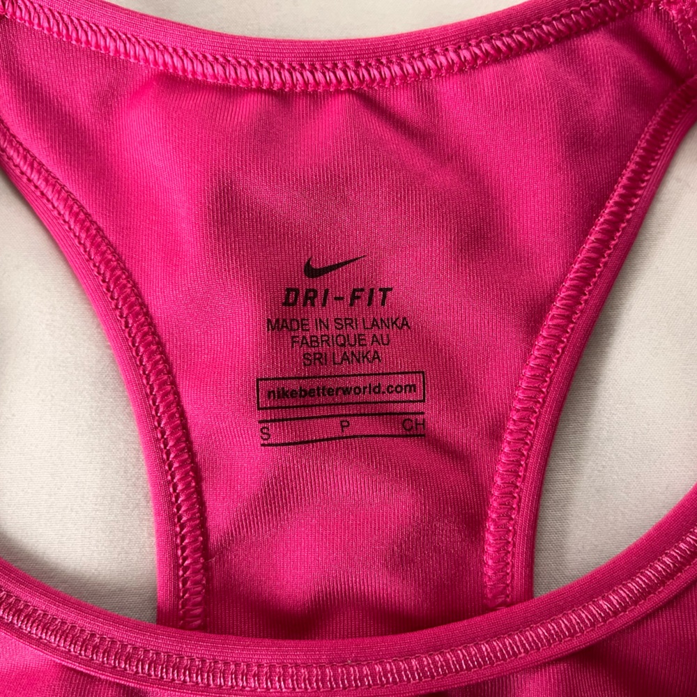 Pink Nike Sports Bra - Picture 2 of 3